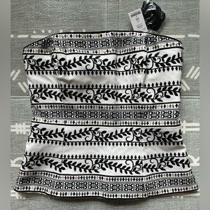 White House Black Market Genevive Bustier Top- sz/2